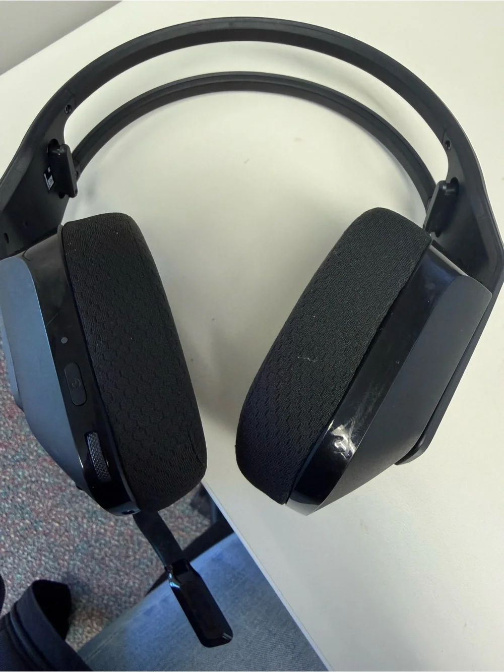Logitech Black Over-Ear Gaming Headset with Boom Microphone